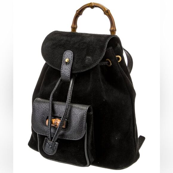 Gucci Suede Backpack - Picture 2 of 5